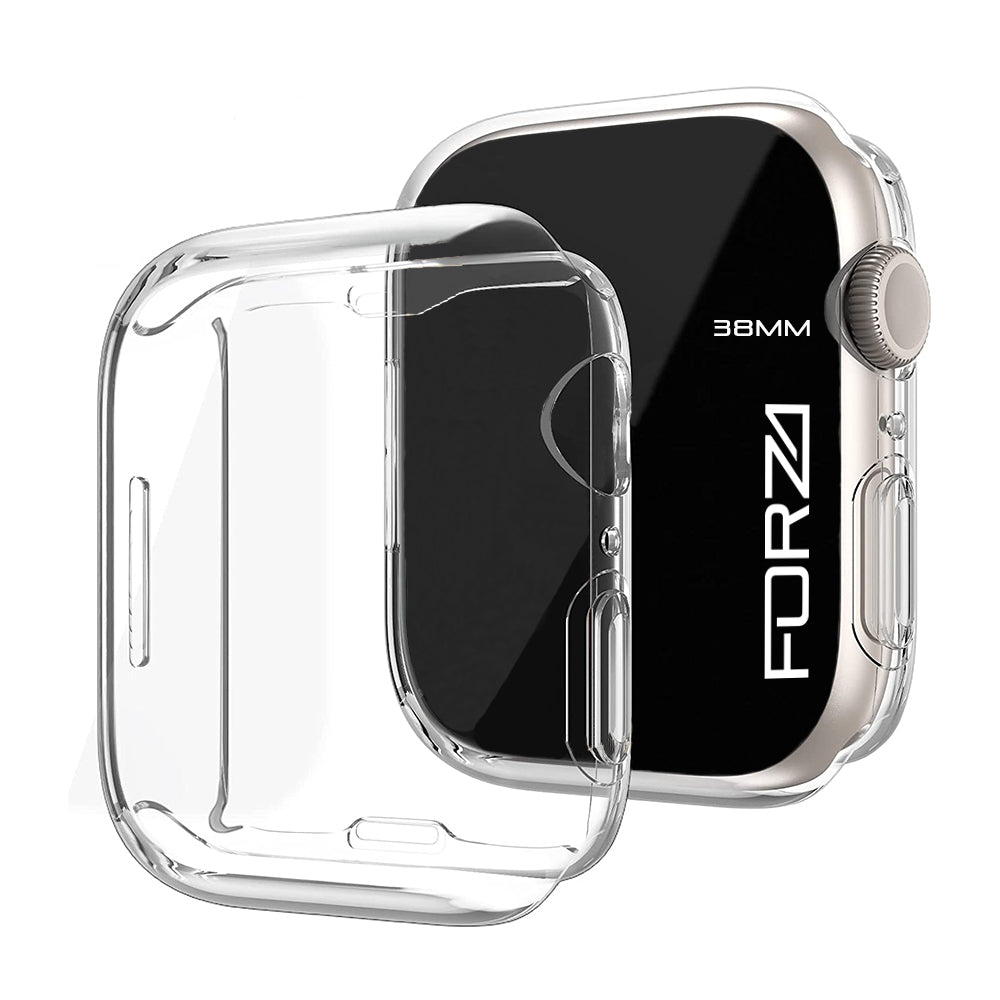 Clear Soft TPU Case Cover for Apple Watch Forza Trading