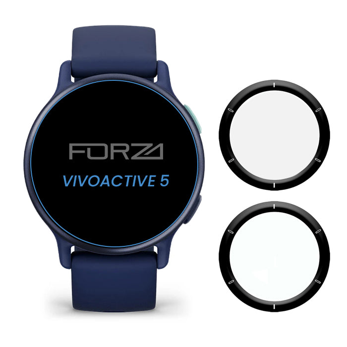 FORZA 3D PMMA Screen Protector for Garmin Vivoactive 5 (2 Pack)