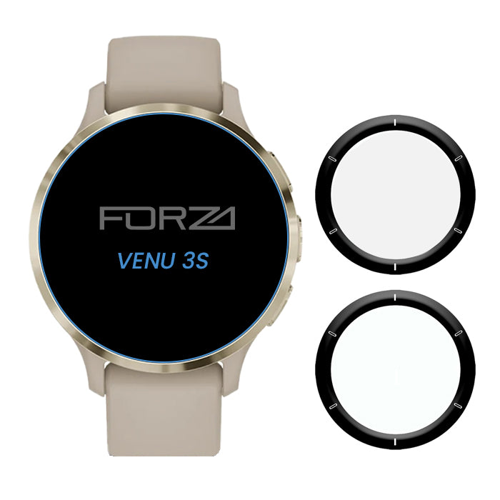 FORZA 3D PMMA Screen Protector for Garmin Venu 3S (2 Pack)