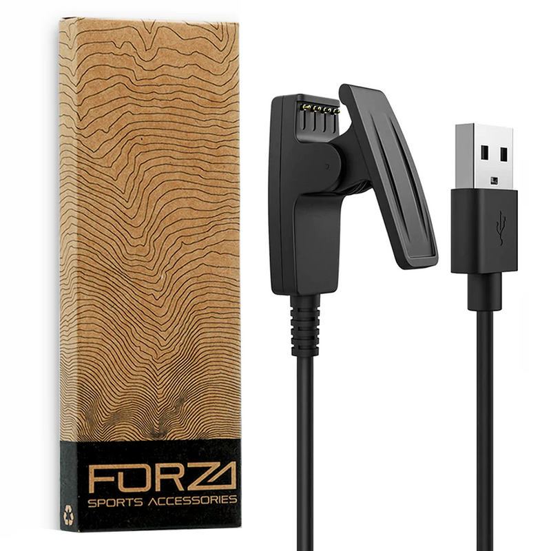 FORZA USB Clip Charging Cable for Garmin Approach/Forerunner/Lily/vivomove