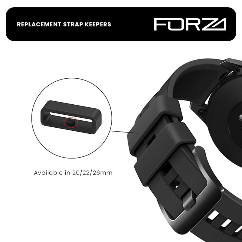 FORZA Watch Keeper - 22mm - Black