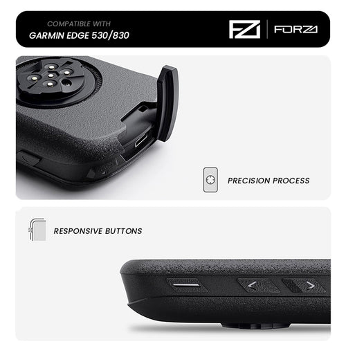 Forza Edge 530/830 Bumper Case - Black
