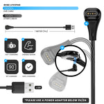 FORZA 90 Degree USB Charging Cable for Garmin