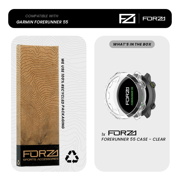 FORZA Silicone Case for Garmin Forerunner 55