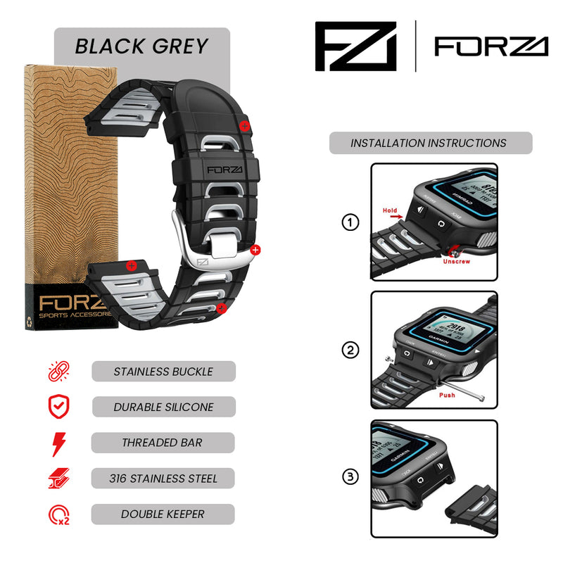 FORZA Elite Strap for Garmin Forerunner 920XT Forza Trading