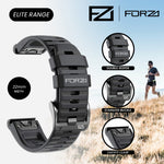 FORZA Elite 22mm EasyFit Two-Tone Strap for Garmin Fenix 8 (47mm)/E/7/6/5