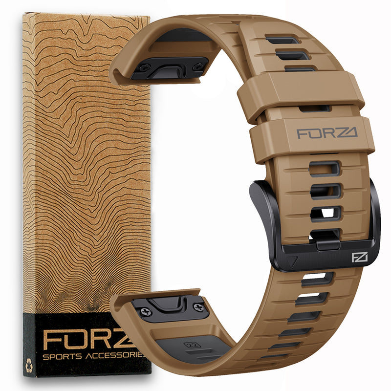 FORZA Elite 22mm EasyFit Two-Tone Strap for Garmin Fenix 8 (47mm)/E/7/6/5