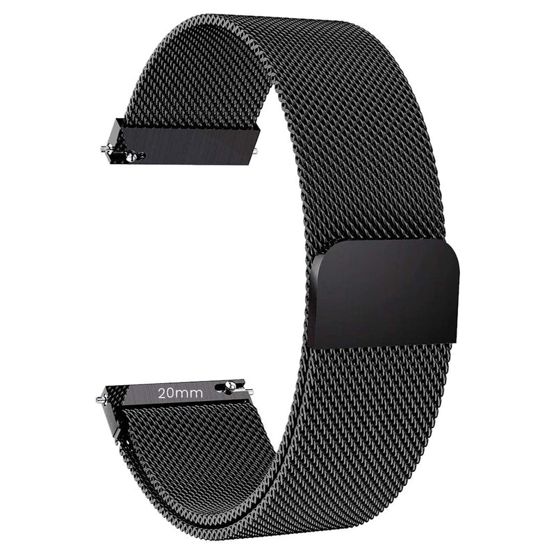 22mm Quick Release Milanese Watch Strap for Garmin/Samsung/Suunto/Huawei/Polar & More