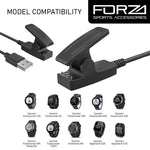 USB Clip Charging Cable for Garmin Approach/Forerunner/Lily/vívomove